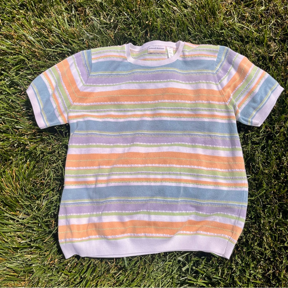 Alfred Dunner Short sleeve sweater